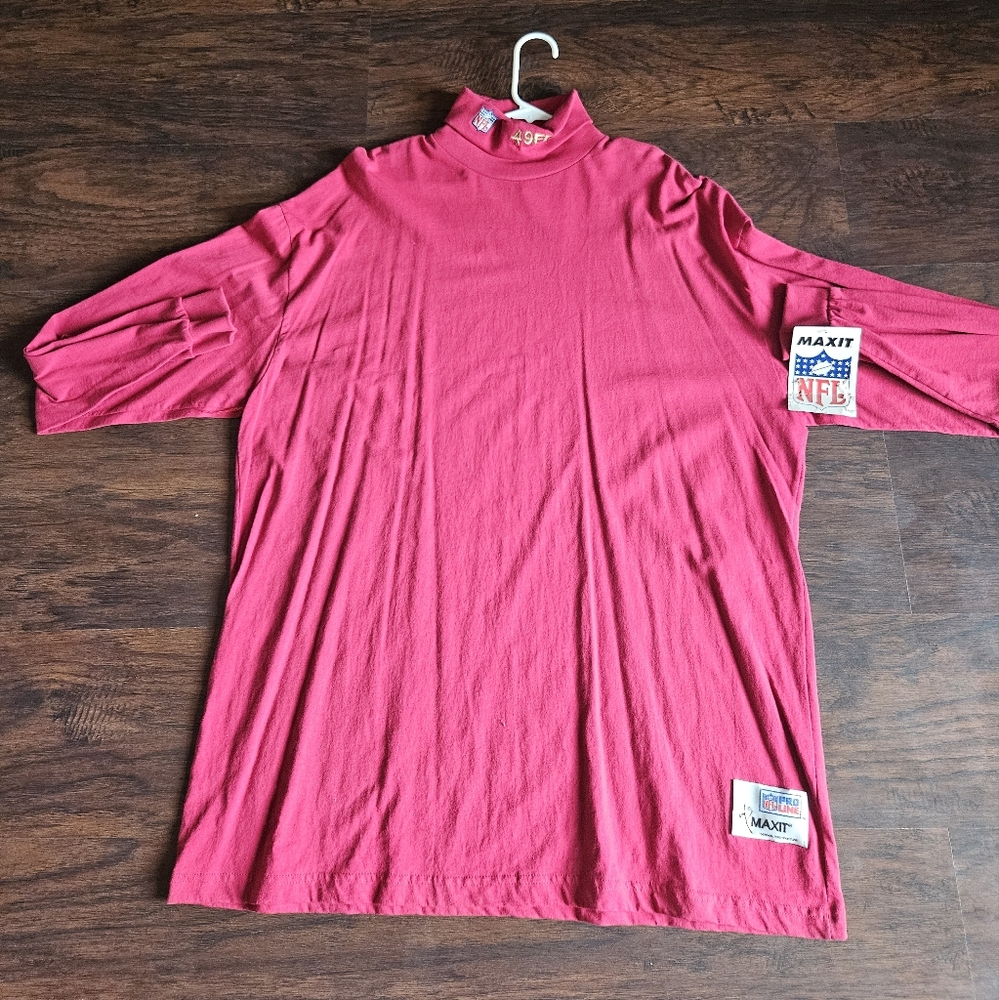 Vintage San Francisco 49ers Dead Stock Turtleneck